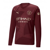 Camisa de Futebol Manchester City Equipamento Alternativo 2024-25 Manga Comprida